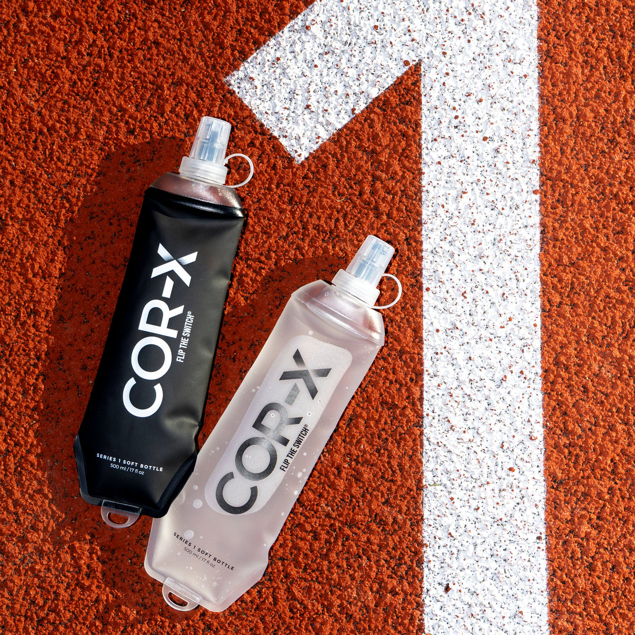 COR-X športová mäkká fľaša soft flask 500ml na beh a tréning