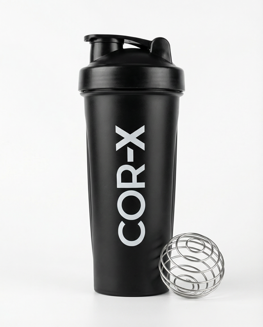 COR-X Flip the Switch športový šejker 600ml s miešacou guľôčkou