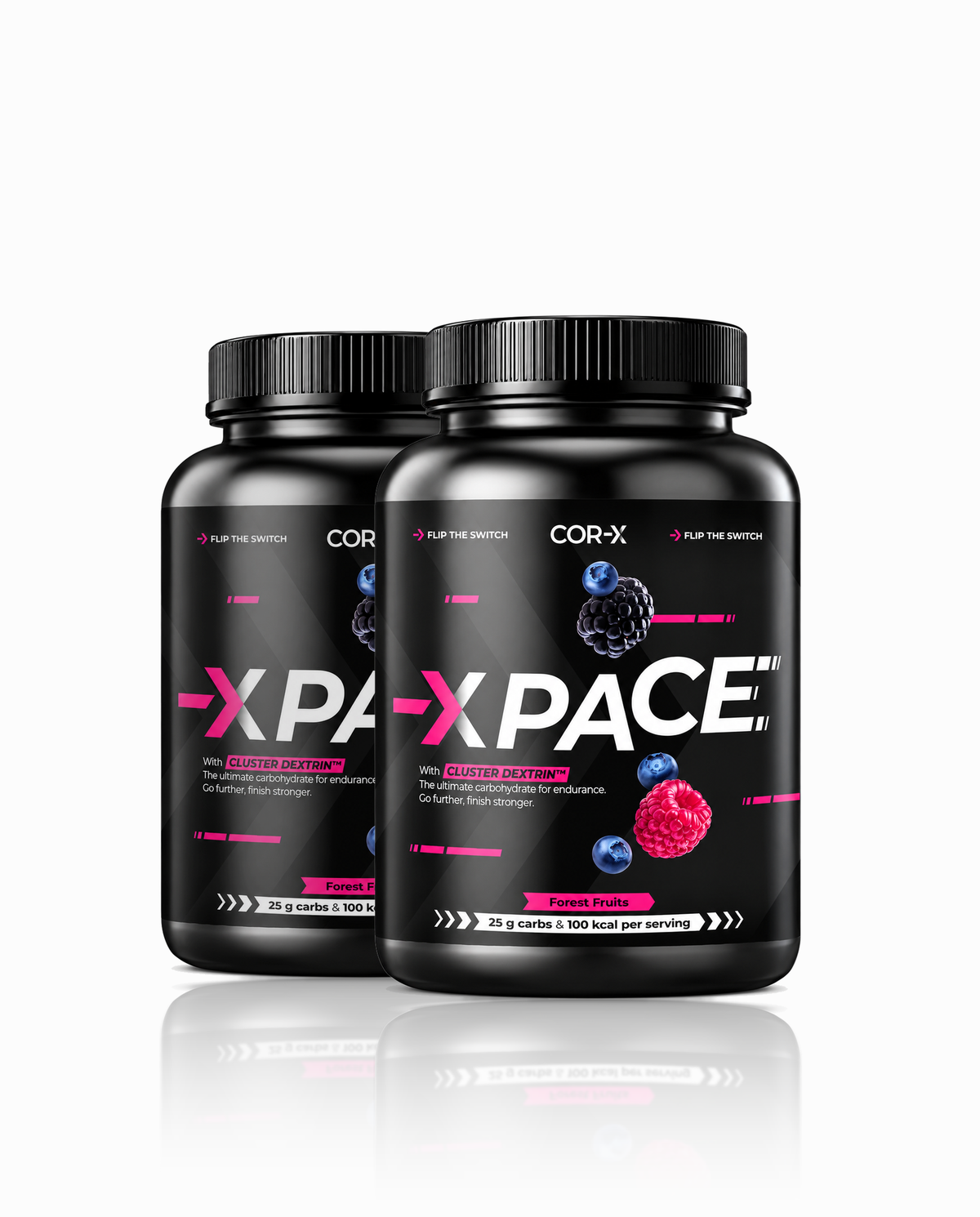 COR-X X-PACE Lesné Ovocie, 2 balenia